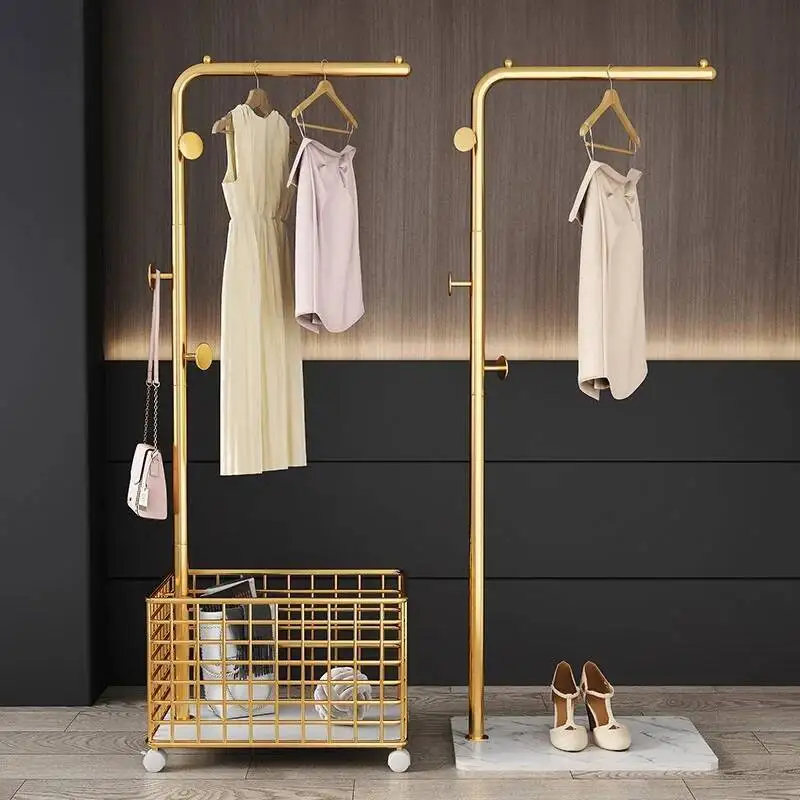

Bedroom Shoe Coat Racks Hanger Stand Shelf Coat Racks Garment Entrance Metal Wieszaki Na Ubrania Space Saving Furniture