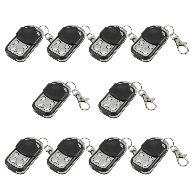 [AAAE 2026] 10 Pcs Garage Door Remote Control 433Mhz For Car Garage Door Gate Cloning Remote Control Key