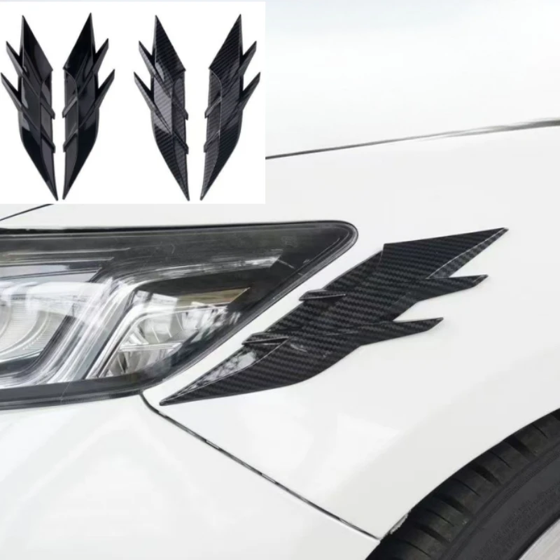 Car and Motorcycle Universal Simulation Shark Gill Decoration Sticker Body Hood TPU Stereo Decoration Sticker