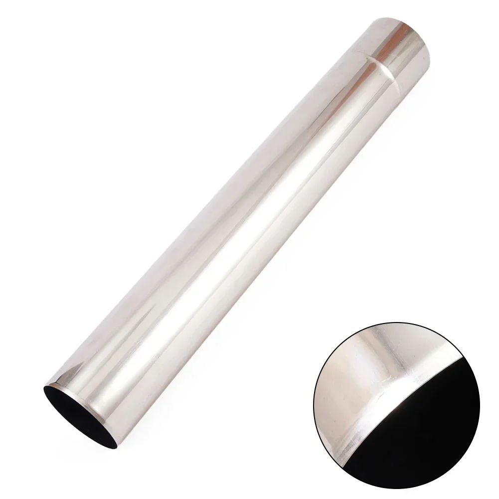 Stainless Steel Stove Pipe Chimney 20/30/40cm Length Straight Chimney Liner PipeFor Log Wood Stove Home Stove Part Accessories