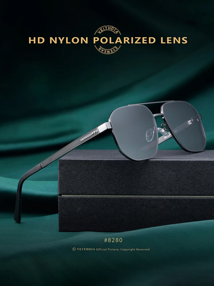 AliExpress Veithdia VEITHDIA Vintage Protective Glasses Classic Men Polarized Fishing Sunglasses Outdoor Driving Cycling Running Goggles FH08280