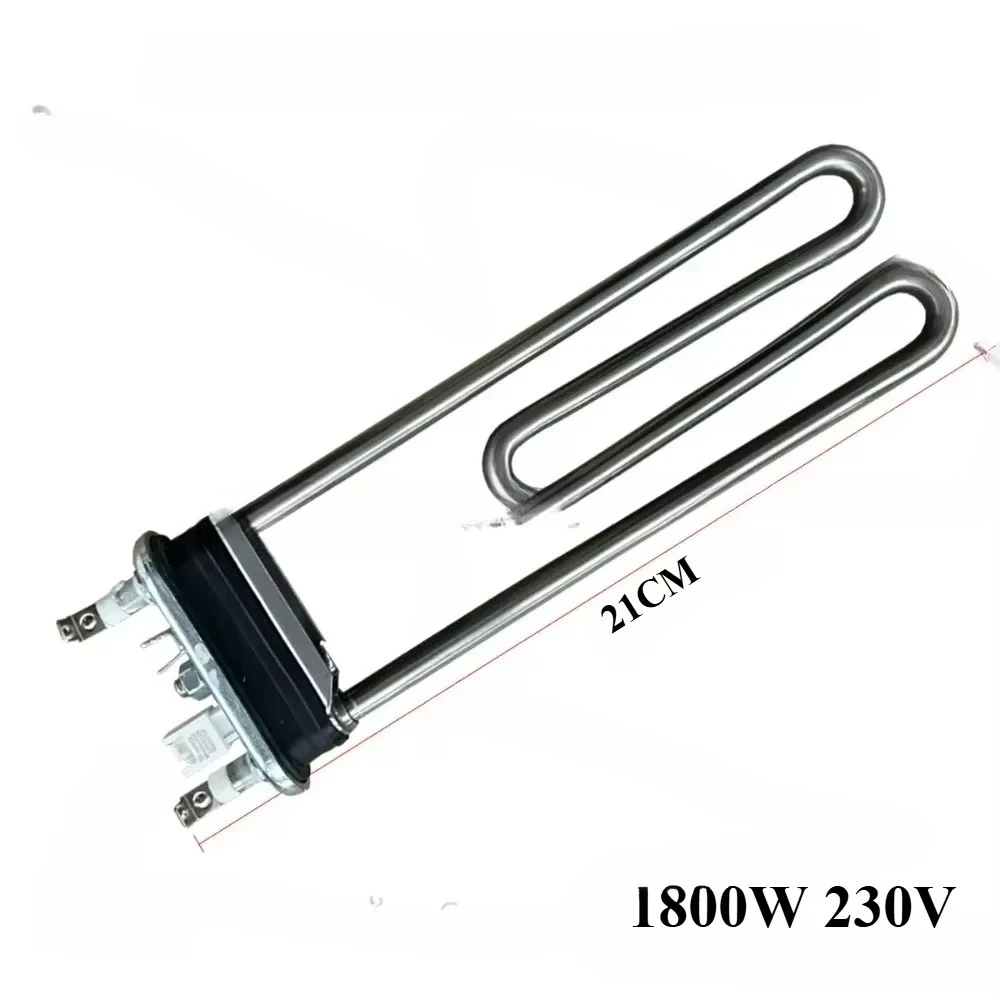 New Heating tube For Siemens Drum Washing Machine IQ100/300/500/700 25.5CM 230V 1800W Sensor 4.5K Heater Wire Washer Repair Part