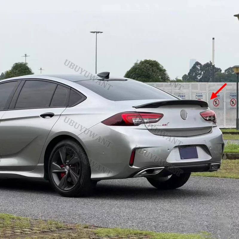 For Opel Insignia 2017 2018 2019 ABS Rear Trunk Boot Spoiler Wing Lip Car Rear Wings