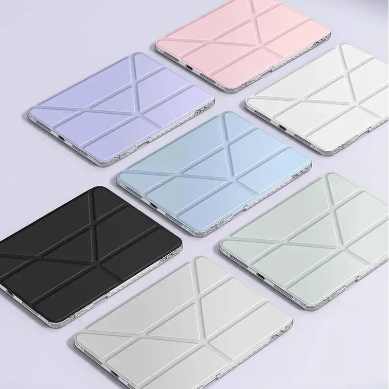 For Redmi Pad 2 9.7 Case with Pen Holder Smart Fold Leather Acrylic Back Stand Cover For Funda Poco Pad C1,Redmi Pad 2 9 7 Cover