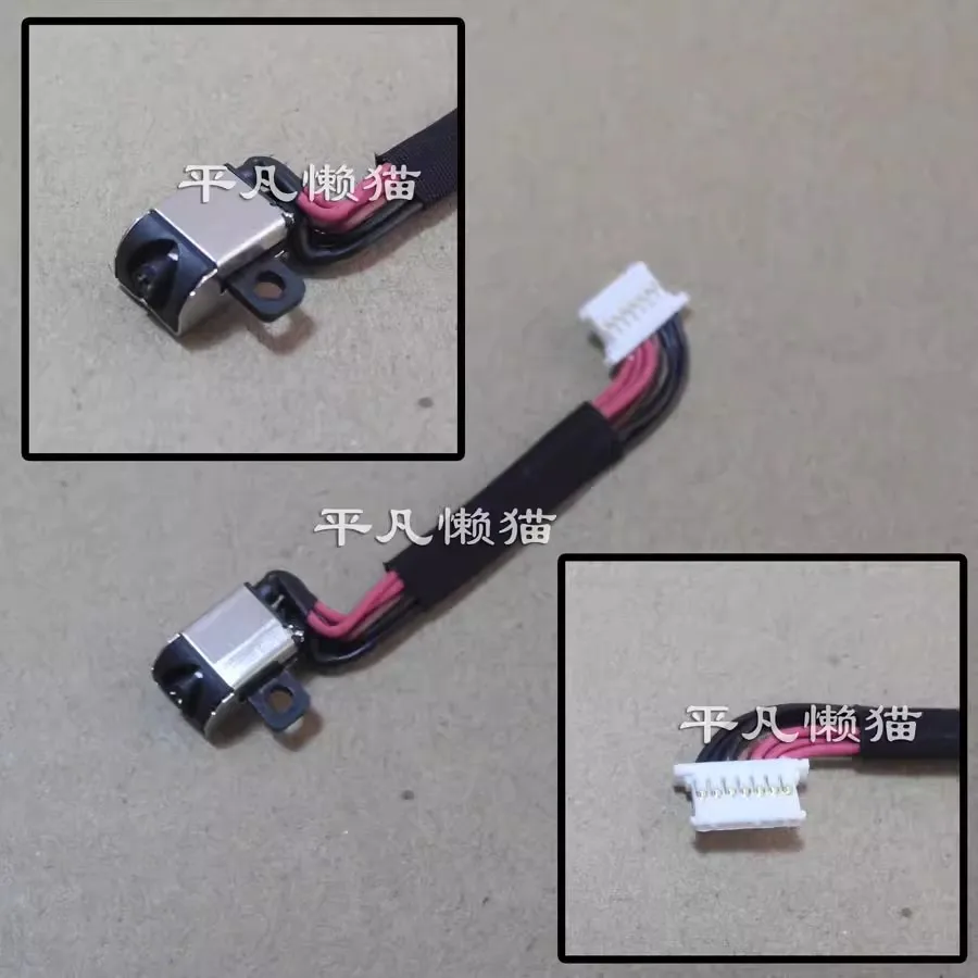 New DC Power Jack Harness Cable for DELL Inspiron 13 5370 5471 Vostro 5370 TV8K5 P87G P88G Power Port Charging Head