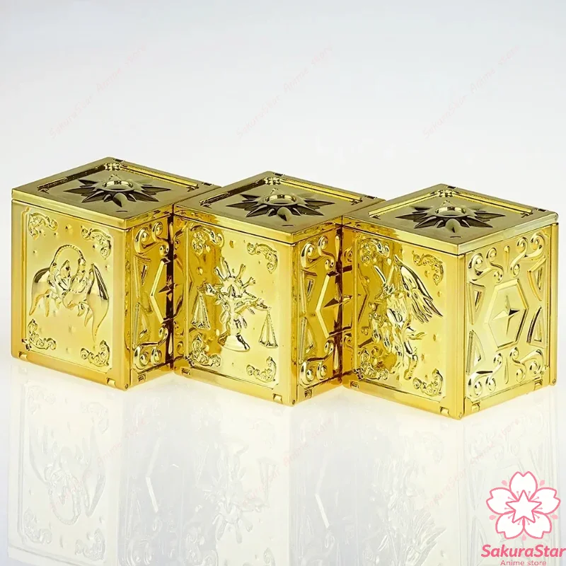 

【In Stock】Saint Seiya Myth Cloth SOG Pandora Box 12 Zodiac Signs PVC Figure Set 12 Pieces Collectible Ornament