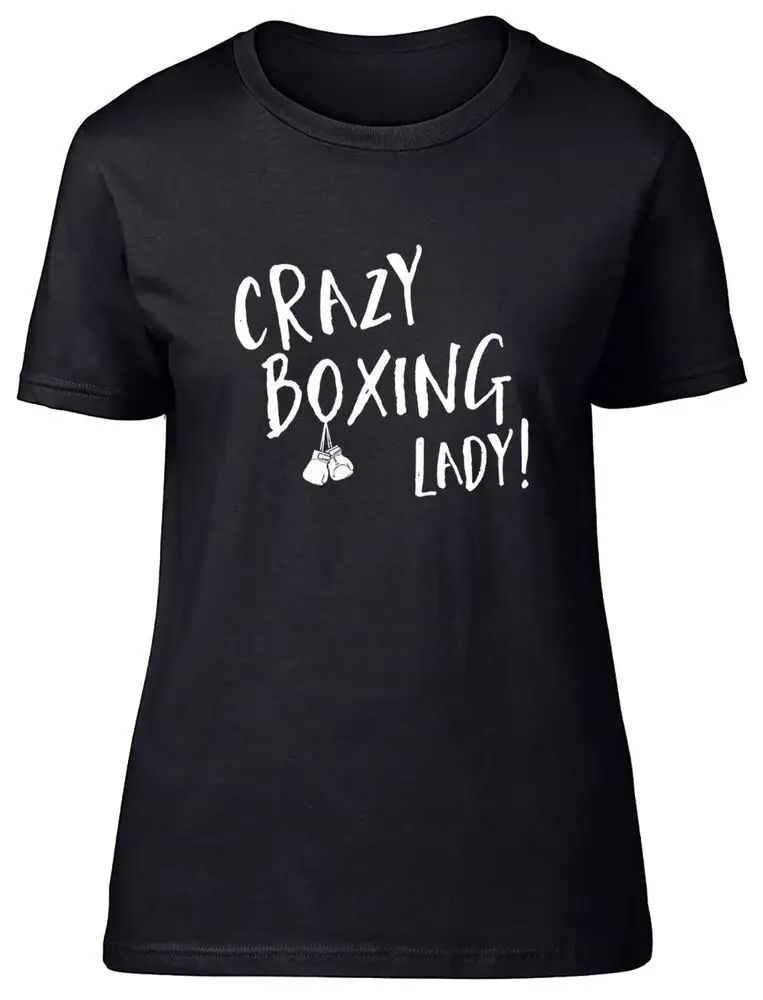 Mulheres e homens Crazy Boxing Anime T-shirt gráfica, Tee feminino, Presente