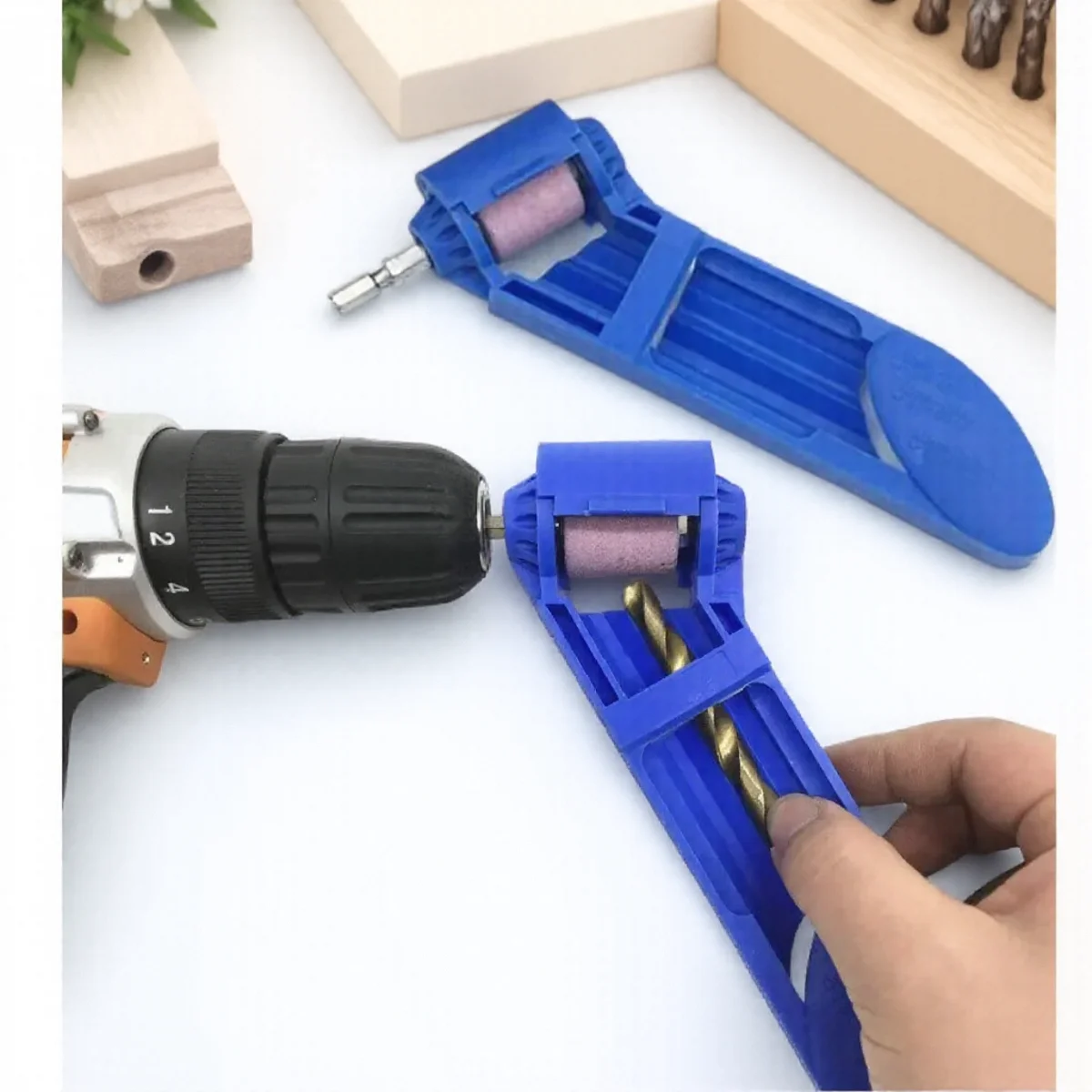 STONEGO 휴대용 커런덤 휠 드릴 비트 2.0-12.5mm 오거 드릴 비트 전문 드릴링 도구