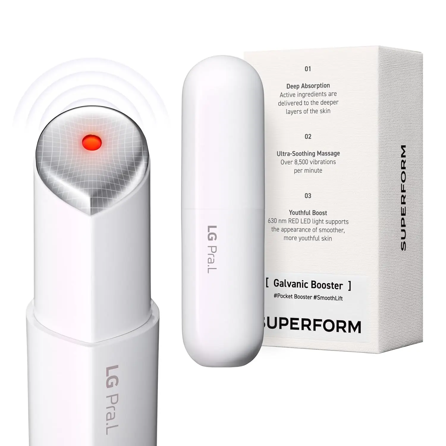 Suero Antiedad de 1 Minuto para una Piel sin Edad, Dispositivo Coreano para el Cuidado de la Piel con Efecto Luminoso, Regalo