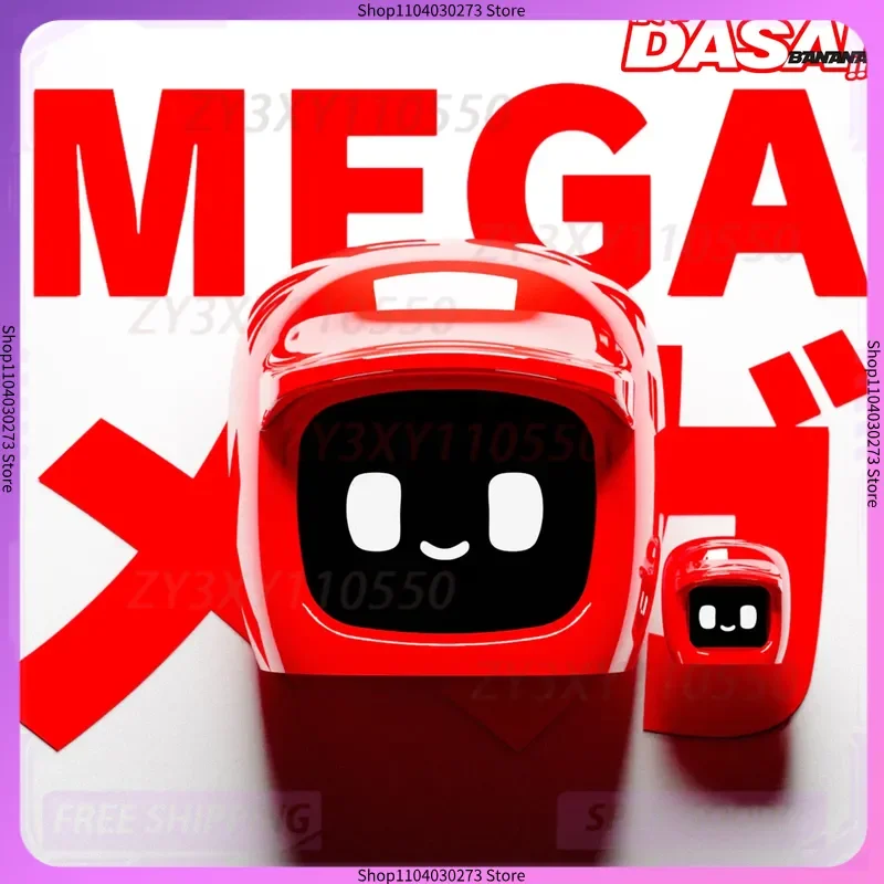 Neue DASAI Super Große Original 3rd Generation MOCHI Auto Roboter Auto Stimmung Teile Universal Modifikation JDM Interior Voice Start geschenk