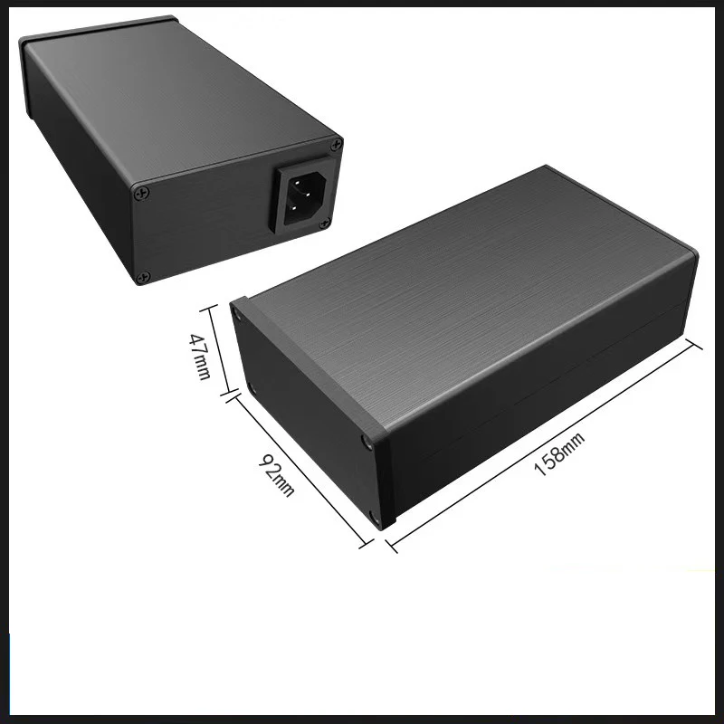 HIFI Full Aluminum 0905 Chassis Mini Split Power Supply Headphone Amplifier Mini AMP Preamp Box DIY Housing Case