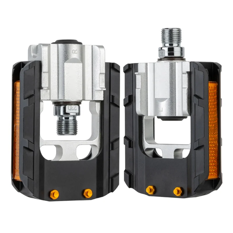 

Педали для складного велосипеда из алюминиевого сплава, подшипниковые, для горного велосипеда, противоскользящие, аксессуары для велосипеда - AT20