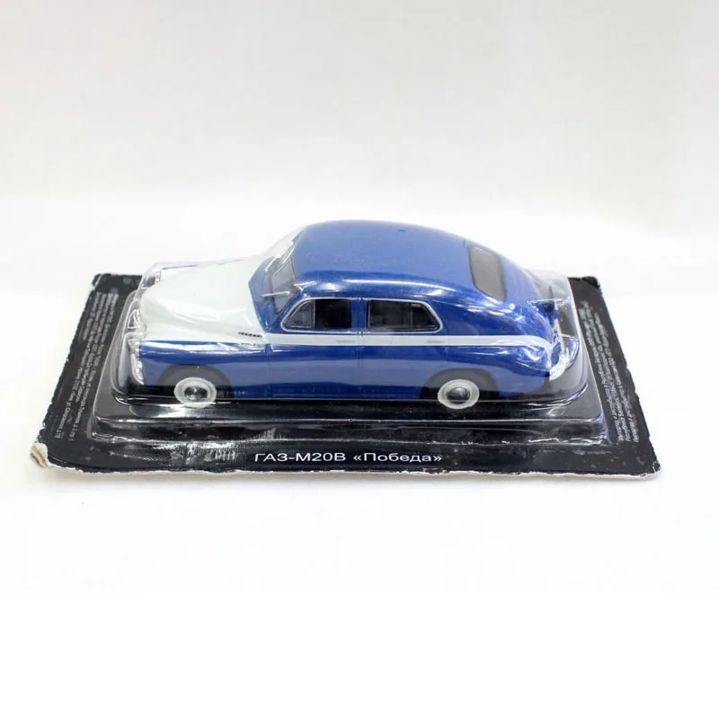 Diecast Alloy 1:43 Scale GAZ M20B Soviet Automobile Vintage Model Adult Toys Classics Nostalgia Souvenir Gifts Static Display