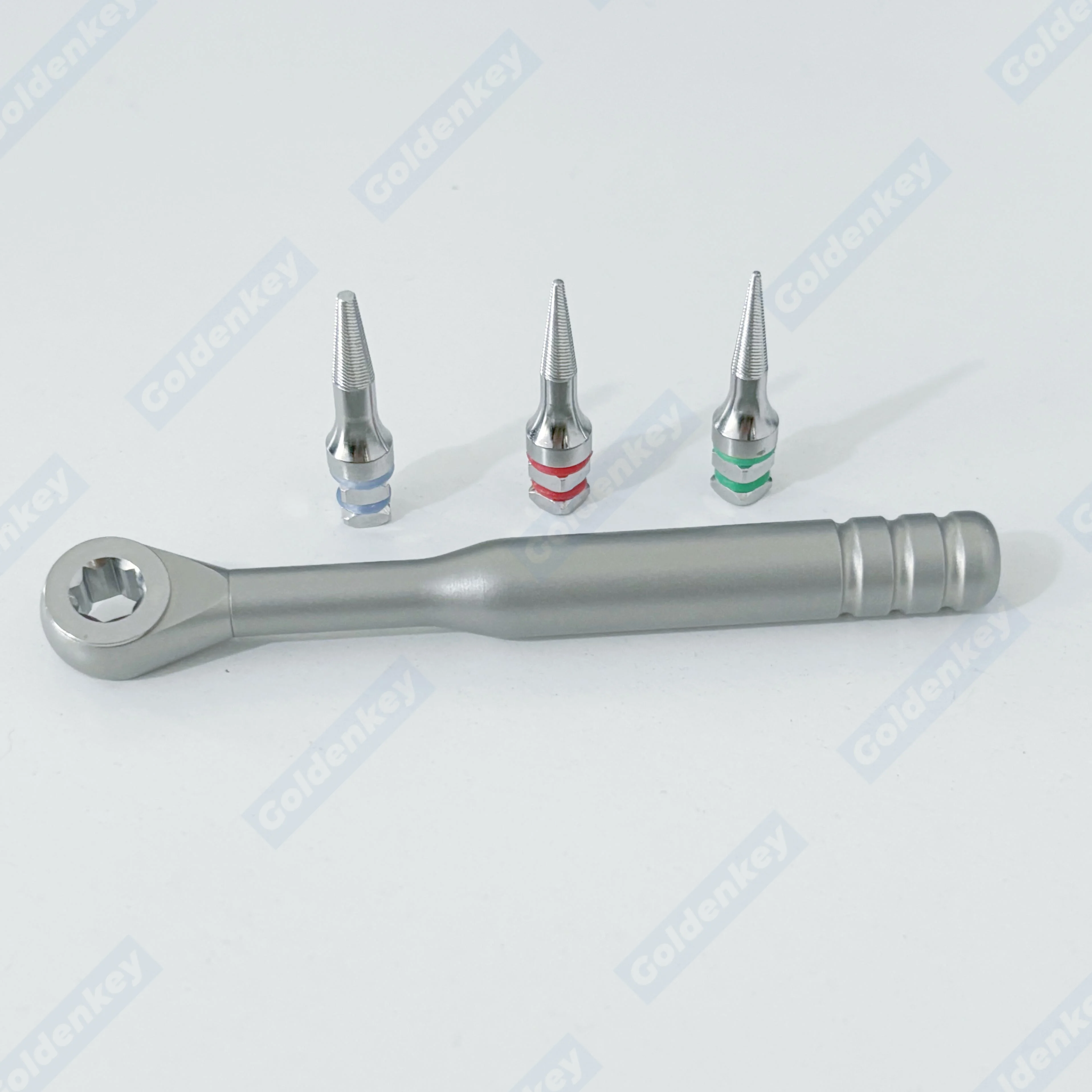 3Sizes Dental Broken Implants Pick Up Extractor Screw Wrench Failed Implant Fixture Remover Screws Surgident Style