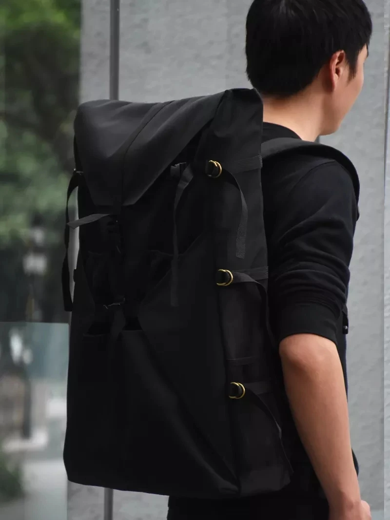 Fashion Black Backpack Large Capacity Art School Bag A2 Drawing Board Painting Tools Art Bag For Men