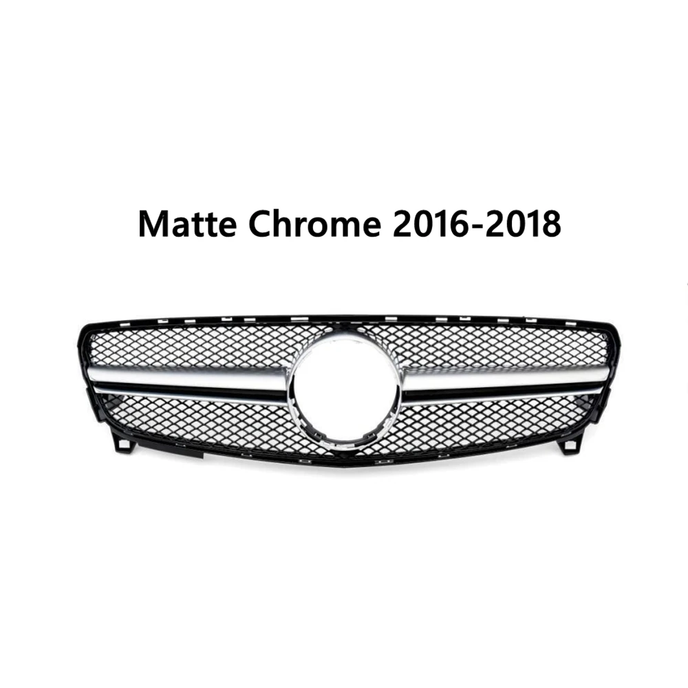 Front Grille Racing Grill Mesh Tuning Accessories FOR Mercedes A Class A45 W176 2013 -2015 2016-2018 A180 A200 A260 GT Style