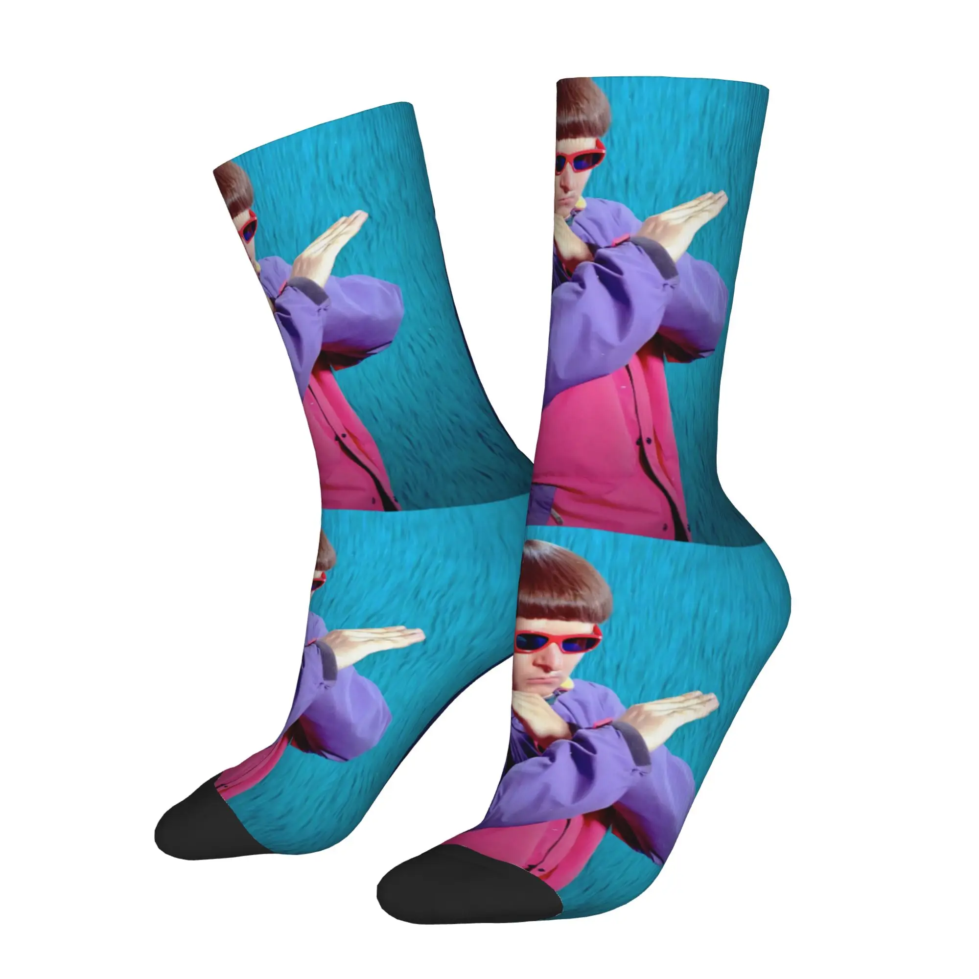 Winter Warm Hip-hop Unisex Singer O-Oliver Tree  Socks  Non-slip Crew Socks