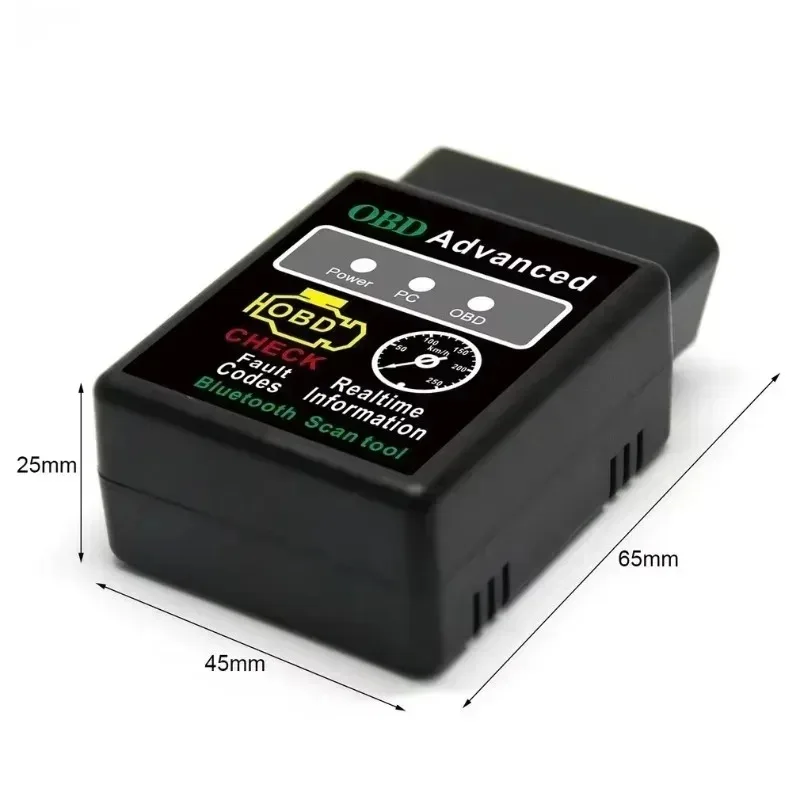 Car OBD2 Scanner Android IOS Wi Diagnosis Scanner Bluetooth-Compatible Elm327 1.5/1.2V Code Reader OBDII Diagnostic Tool New