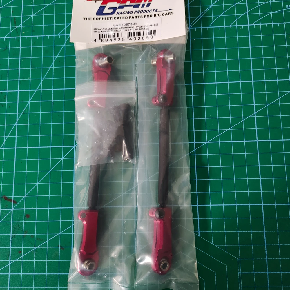 

GPM for ARRMA 1/5 KRATON OUTCAST EXB V2 8S RC Car ﻿Metal Rear Upper Arm Links Tie Rod ARA340156 ARA330567 ARA330745 ARA330744
