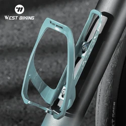 WEST BIKING Multicolor Bicycle Water Bottle Holder MTB Road Bike Lightweight Flexible PC Beverage Bottle Cage Cycling Accessory