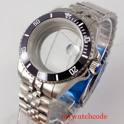 38mm/40mm Waterproof NH34 NH35 Watch Case Steel Watch Part for ETA 2824 PT5000 MIYOTA DG SKX Watch Maker 120clicks Bezel 200M