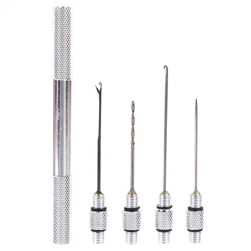 5PCS Multifuntio Carp Fishing Core Rigs Making Tools Splicing Needles Drill Carp Tools Accessories For Carp Fishing Tackl