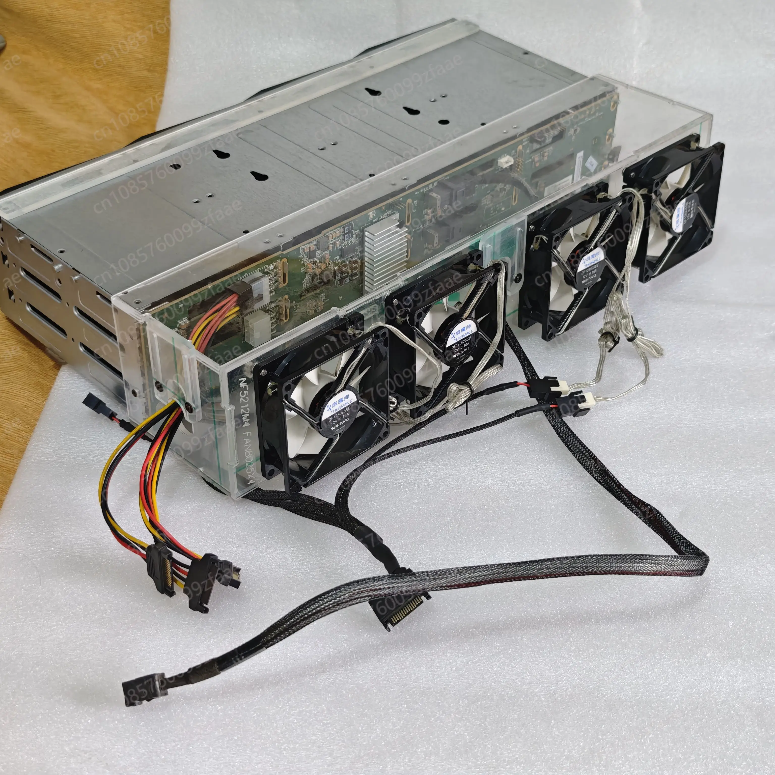 

5212m4 hard disk cage heat dissipation kit acrylic plate sata power supply cage heat dissipation expansion