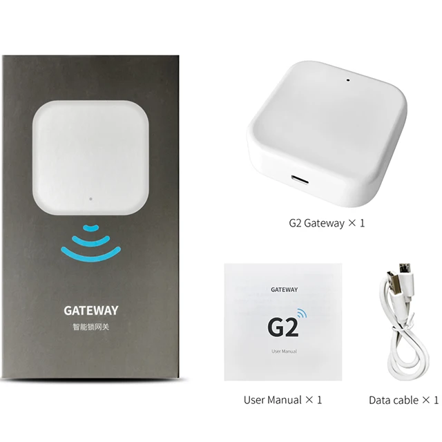 G2 wifi 2.4G Hub Gateway for TTlock APP WiFi Converter for Remote Control fingerprint Smart Door Lock