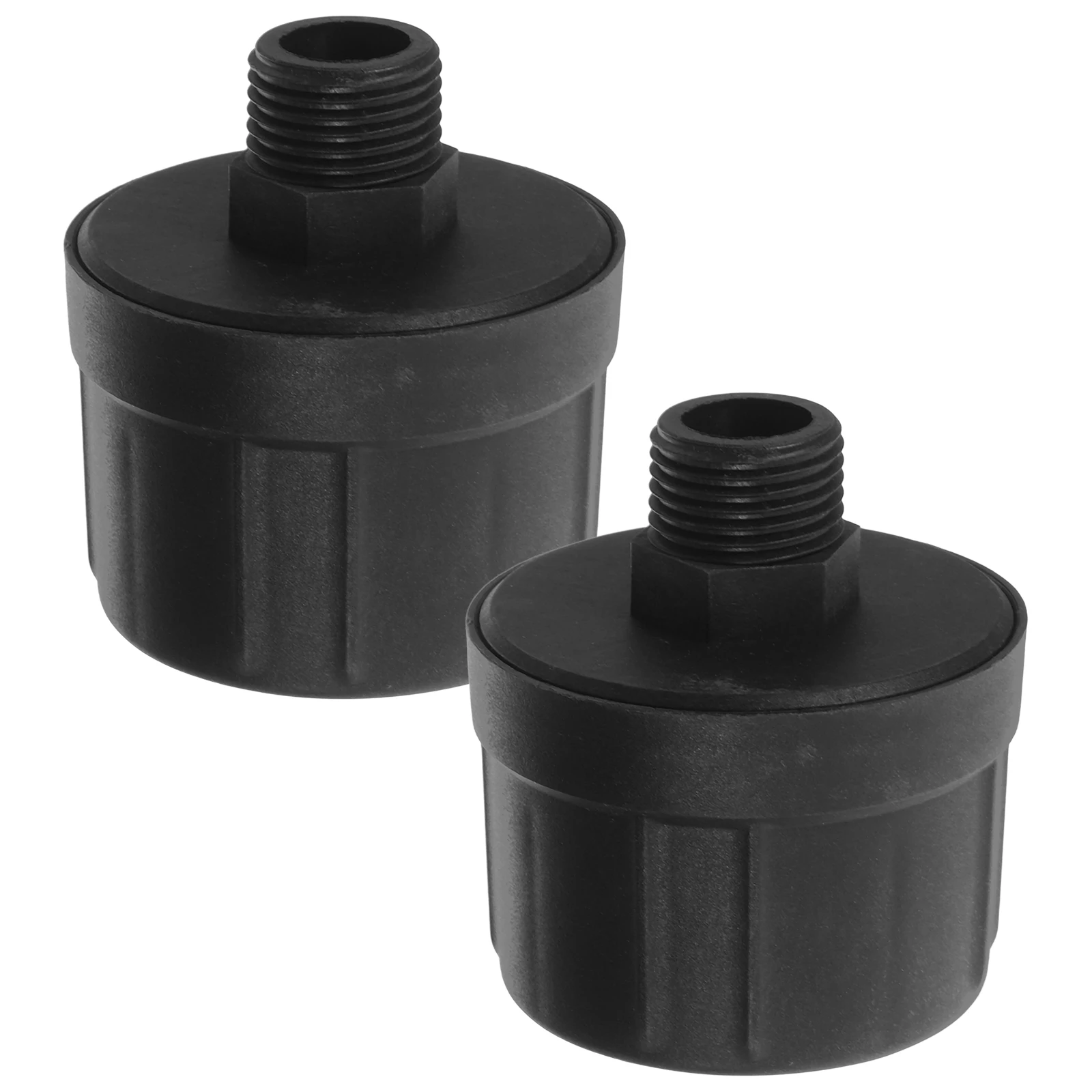 

2Pcs Air Compressor Muffler Accessories Noise Reduction muffler filter elements portable parts efficient