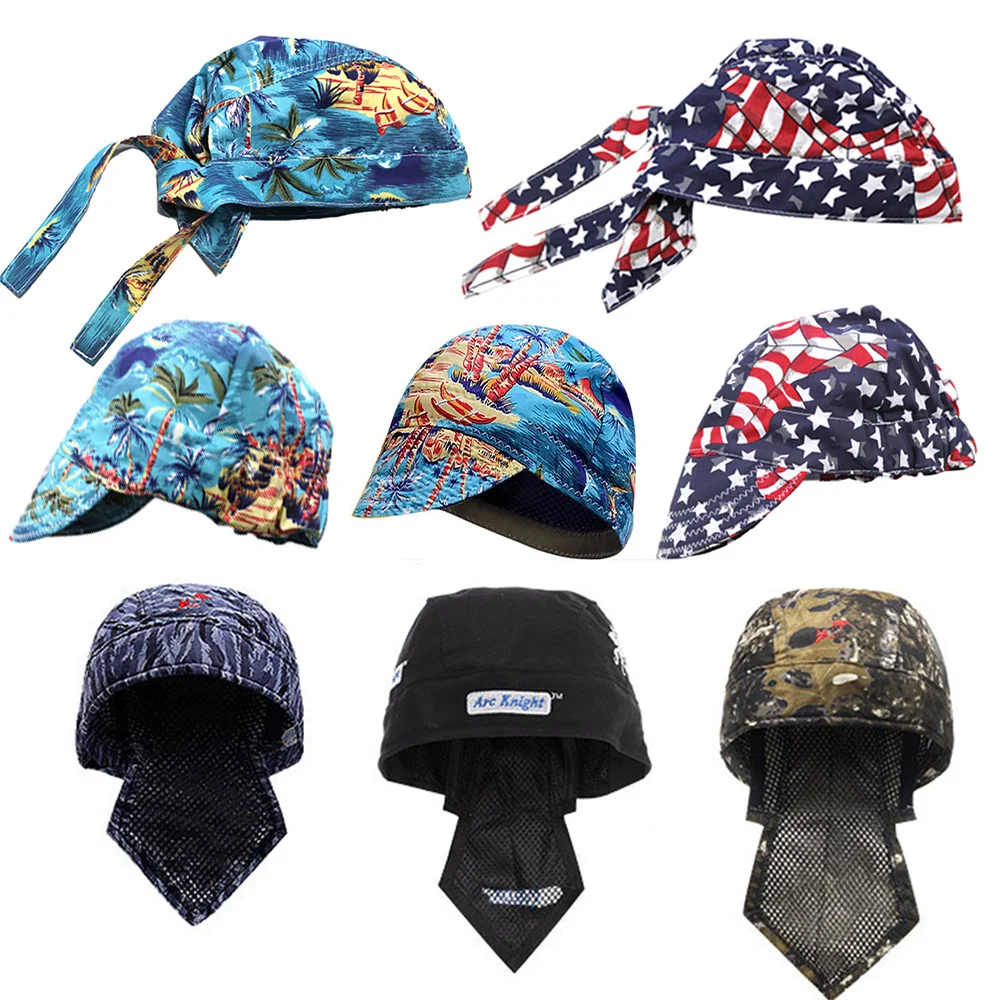 Противоожоговая рабочая кепка сварщика, огнестойкая сварочная шапка, защитные шапки для сварки, защитный чехол для головы, защитная шапка сварщика