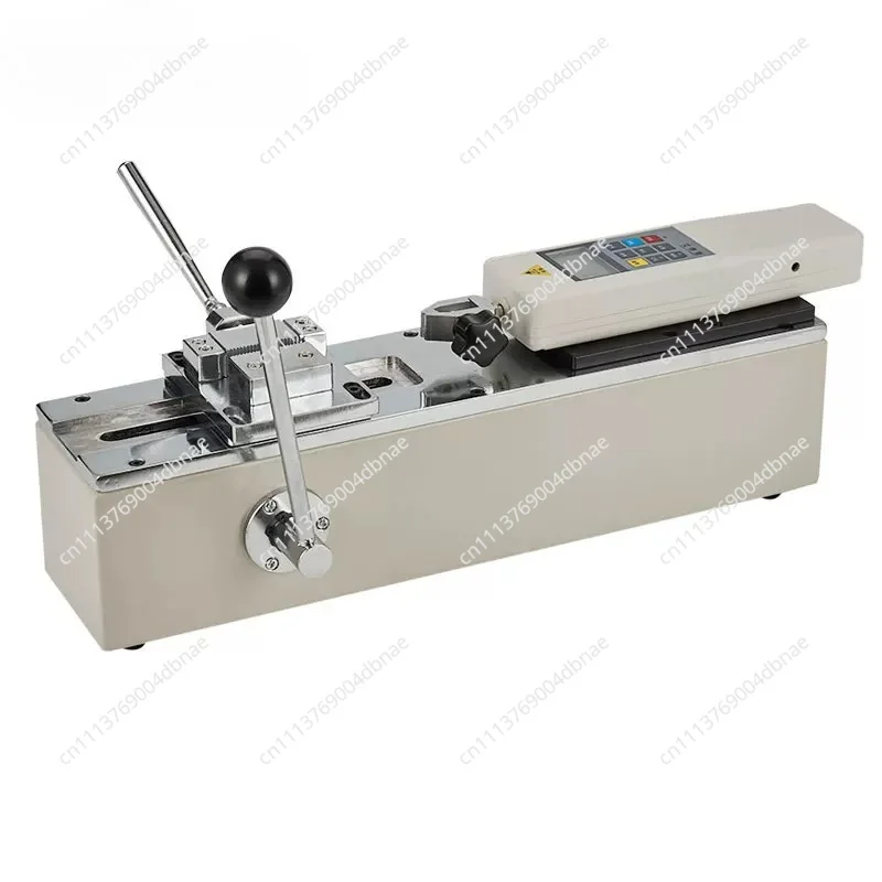 1PC Manual horizontal test stand force gauge test stand HPH 500N Load,Effective travel 150mm, digital display pull rally+fixture