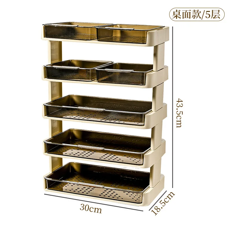Multifunctional side dish, household kitchen preparation tray, hot pot multi-layer countertop storage rack wholesalemanufacturer