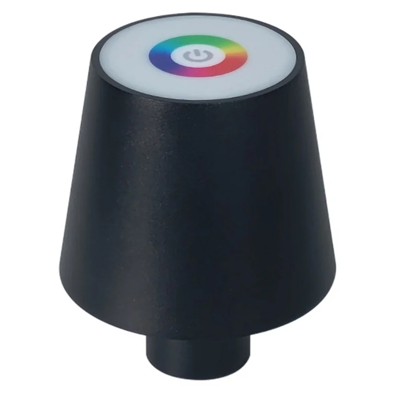 

ABNL 1 шт. перезаряжаемая светодиодная барная лампа съемный обеденный грибной ночник для стола/стола/ресторана/домашнего декора, черный