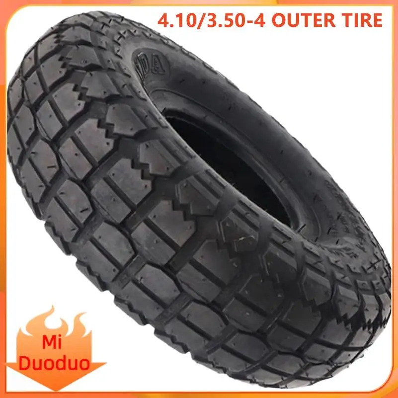 

High Quality 4.10/3.50-4 Inner Outer Tyre 410/350-4 Pneumatic Wheel Tire for Electric Scooter, Trolley Accessories