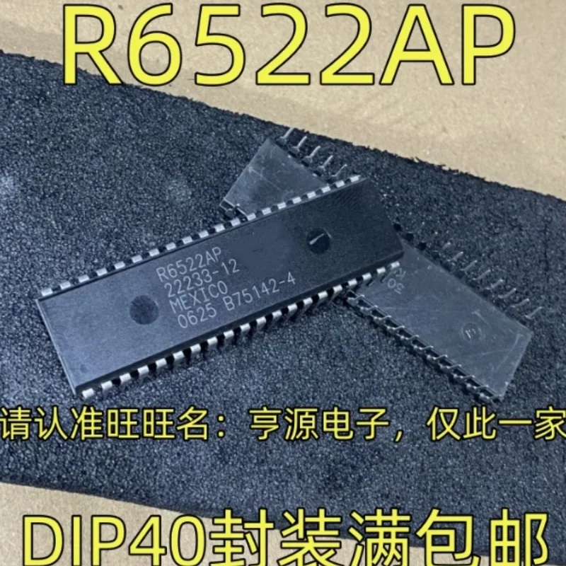5 unids/lote R6522AP R6522P R6522 DIP 6522