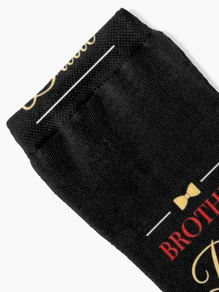 Brother of the Bride Socks snow Running Socks Men Women's