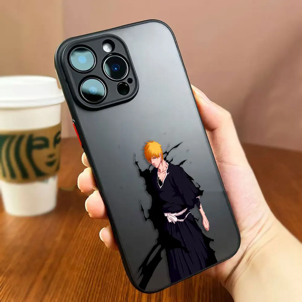 

Anime B-Bleach Shikai Rulia Matte Phone Case For Huawei Mate 20 30 NOVA 3I 4 7 7I Y70 Y6P Y7A Y9 20 30S 50 70 9X X7 X8 X9 Funda