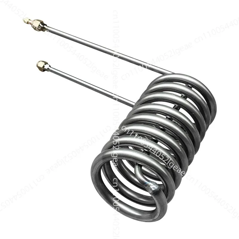 

Refrigerated Seafood Fish Pond Titanium Tube Evaporator Pure Titanium Heat Exchanger Chiller Titanium Cannon 1,1.5,2 Hp