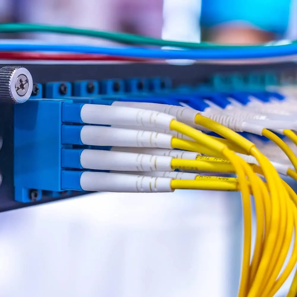 Natalink 6 pièces coupleur de Fiber optique LC à LC UPC Simplex Duplex connecteur de Fiber Quad pour câbles optiques monomode OS2