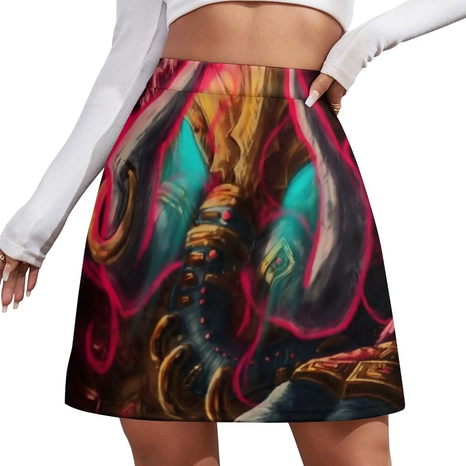 

Elephant Shaman Monarch Mini Skirt women's clothing summer 2026 novelties micro mini skirt extreme fairy grunge