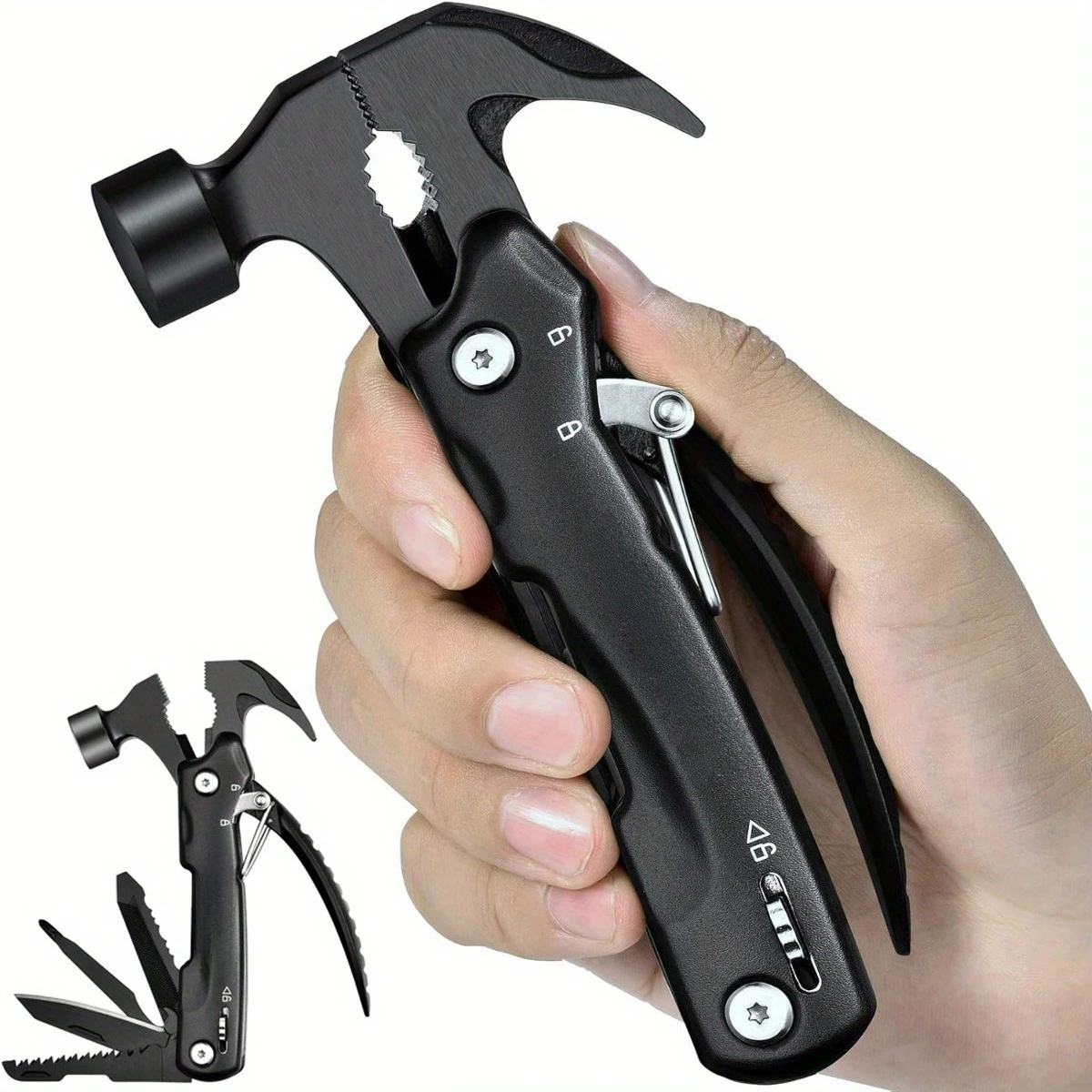 

Инструмент для аварийного побега 12 в 1, многофункциональный молоток, снаряжение для выживания на открытом воздухе, инструмент для кемпинга, охоты, пешего туризма, аксессуары для автомобиля