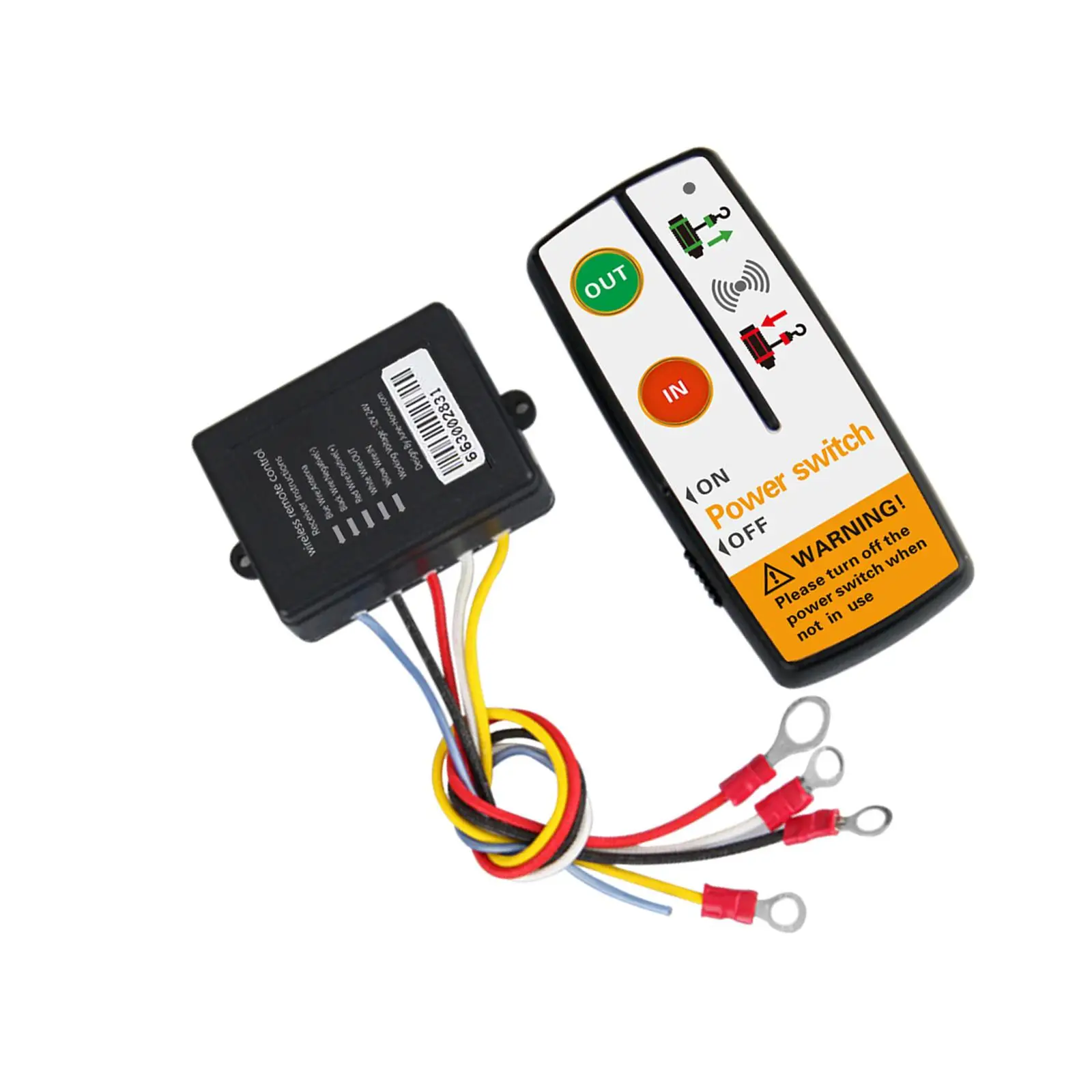 Winch Controller 12V Electric Winch Remote Control Controller Spare Parts