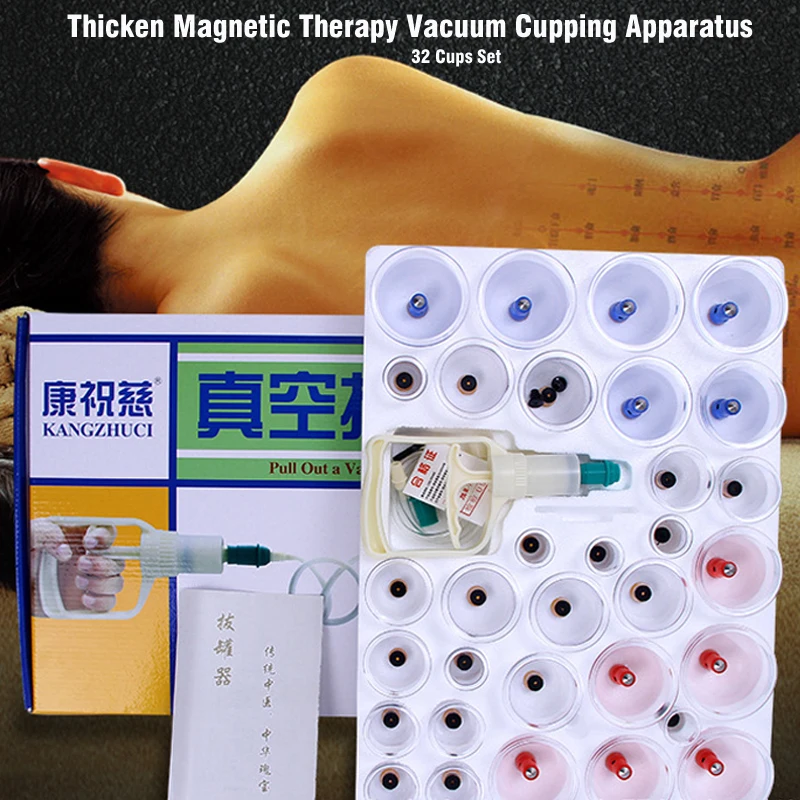 Cupping Therapy Set - 32 Cangkir Pijat Set Cangkir Vakum