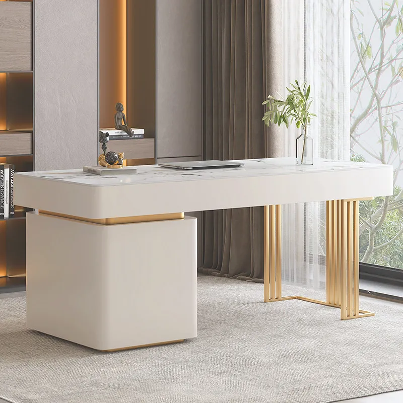 Luxury Modern Office Desks Living Room Hotel New Style Homestay Office Desks Balcony Courtyard Furniture Schreibtisch Ls40bgz