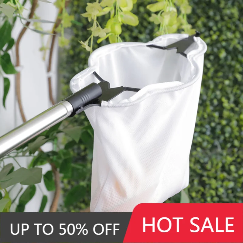 Blade Fruit Picker High Altitude Fruit Collector Tools Telescopic Rod Garden Picking Tool Professional Orchard Fruits Picker