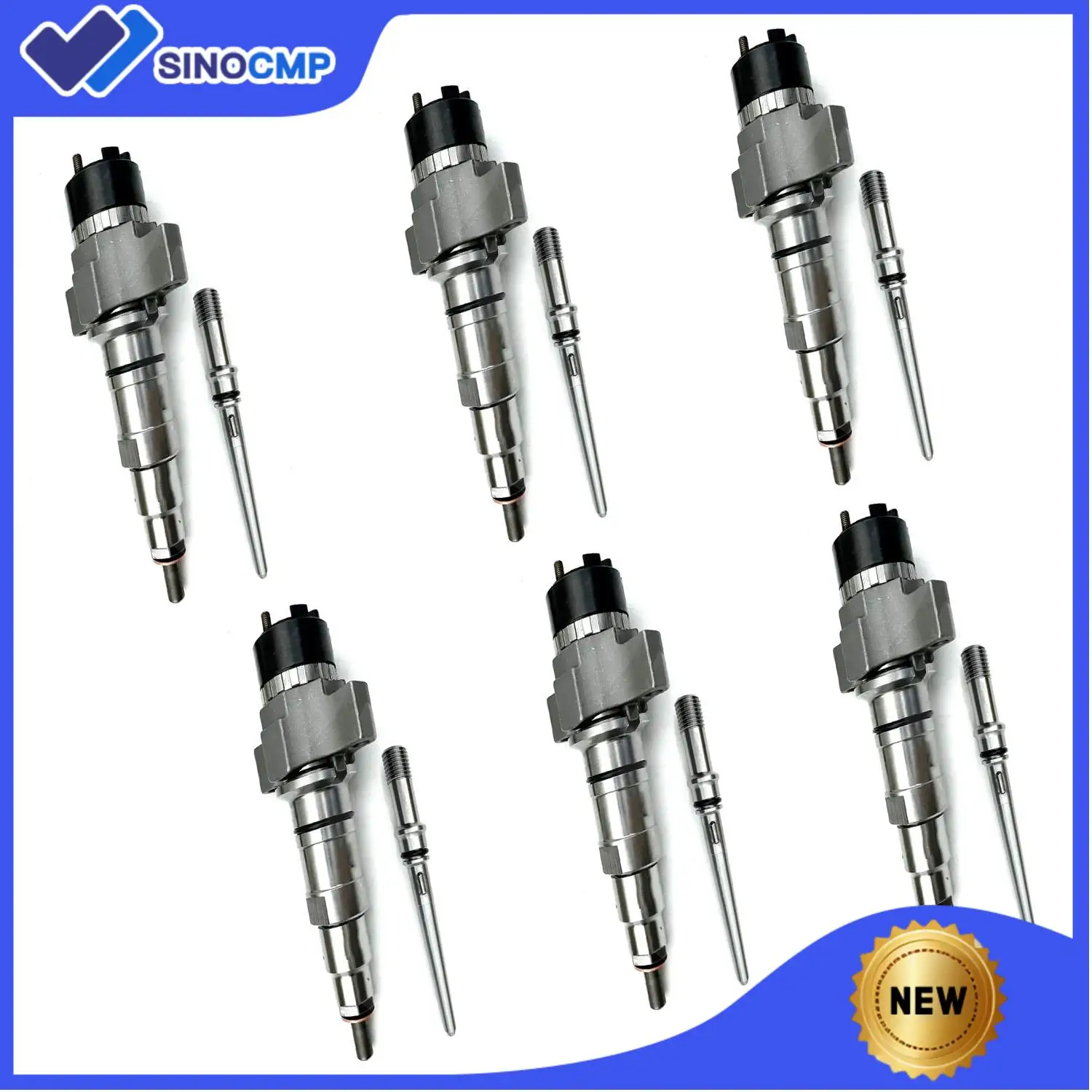 

6 шт. топливная форсунка + шланг 2872331 5579409PX 5579409 для автомобильного дизельного двигателя Cummins ISL 8,9 л, новые детали