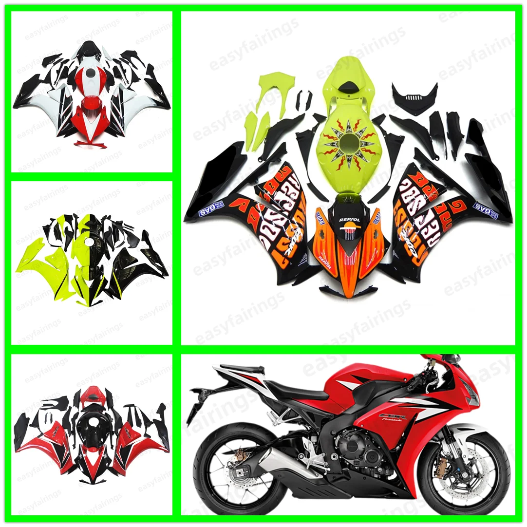 Aftermarket Fairing Kit For CBR-1000RR 2006 2007 CBR1000 Motorcycle ABS Injection Fairings Shell Panel Bodywork Raw Plastic