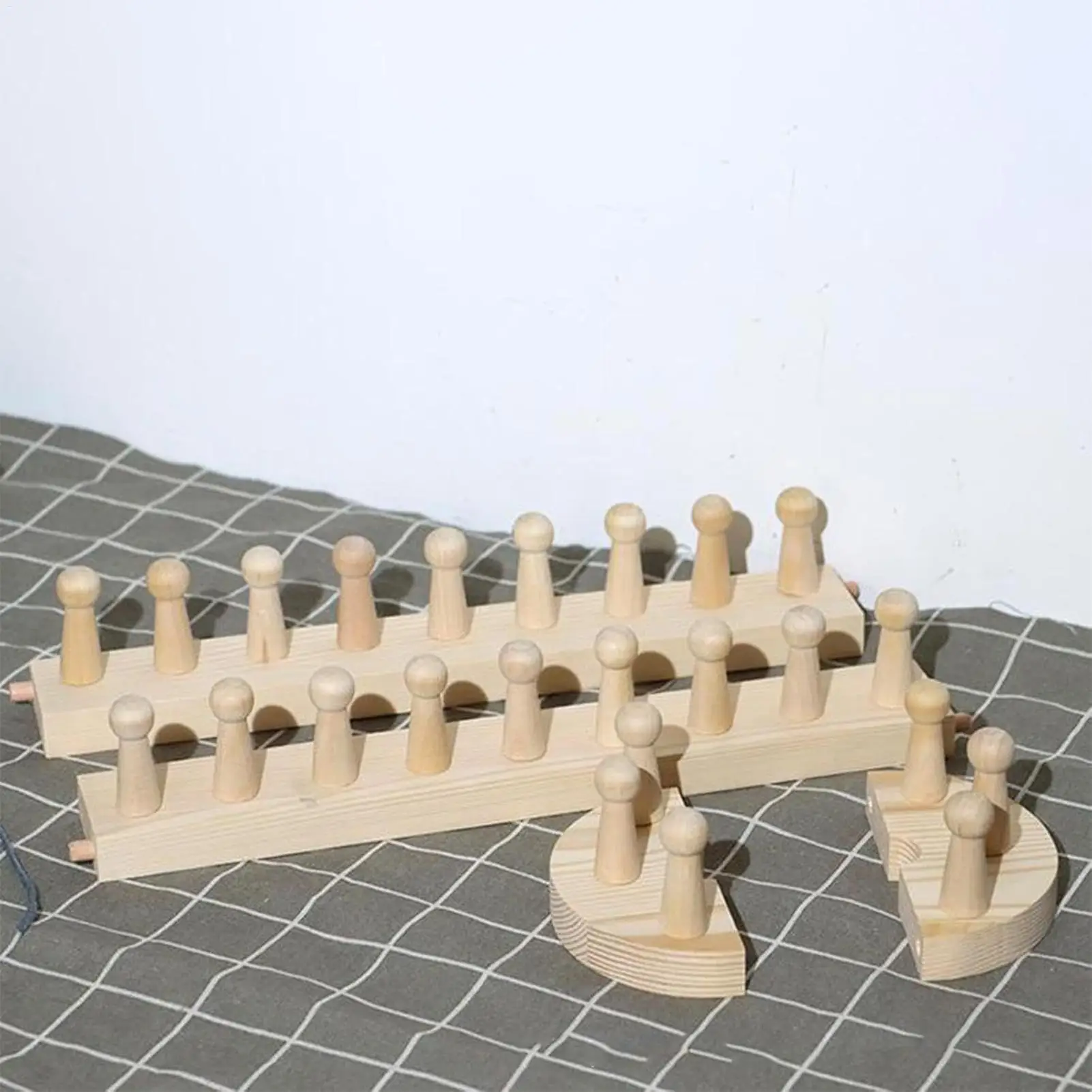 

Расширяемая плетеная рамка для одеяла с толстой нитью, регулируемая деревянная рамка ручной работы для начинающих, набор рам для одеял «сделай сам»