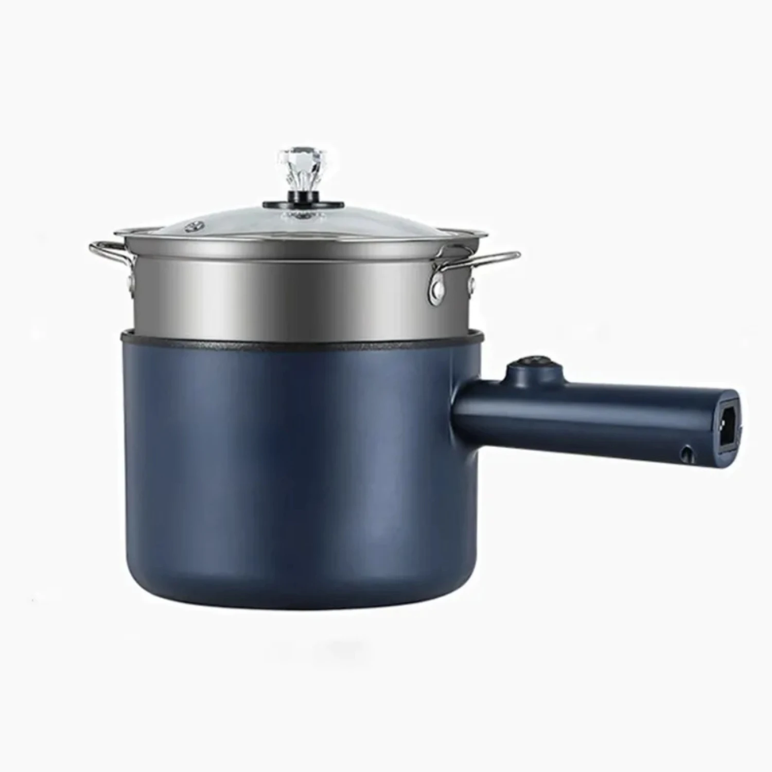 220V Multifunctionele Fornuis Huishoudelijke Enkele/Dubbele Laag Hot Pot Rijstkoker Studentenslaapzaal Mini Non-stick pan Potten
