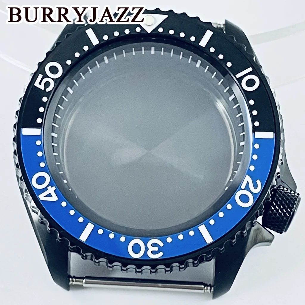 

BURRYJAZZ 42mm The Improved SKX007 Stainless Steel Watch Case Waterproof Sapphire Crysta Fit NH35NH36/4R/7S Movement 28.5mm Dial